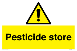Pesticide store